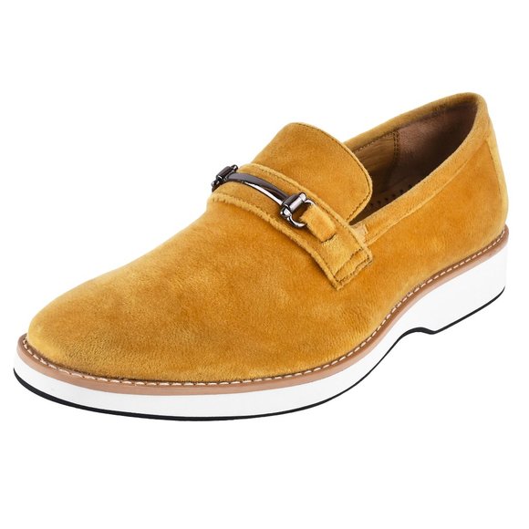 LIBERTYZENO Mens Velvet Loafers and Slip On Shoes